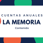 Memoria anual: contenido y estructura general