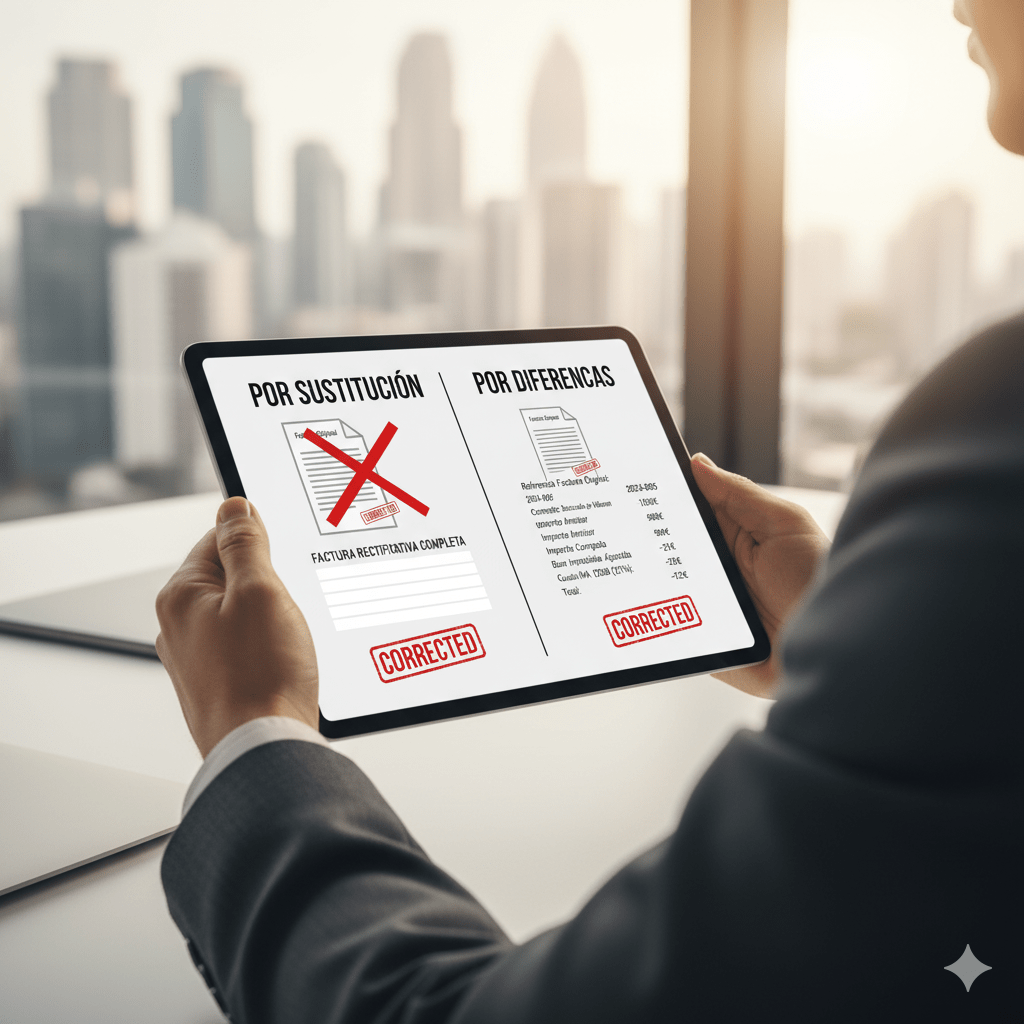 factura rectificativa